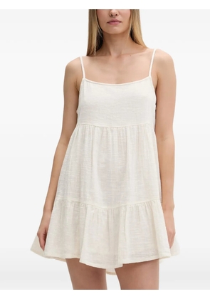 Rip Curl tiered spaghetti-strap dress - Neutrals