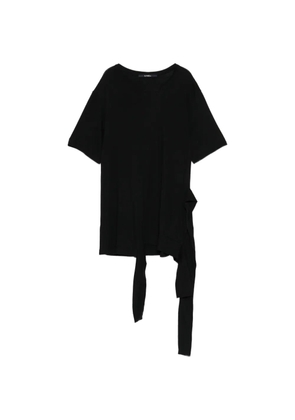 Limi Feu asymmetric jersey T-shirt - Black