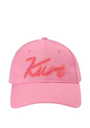 Kurt Geiger London logo-embroidered baseball cap - Pink