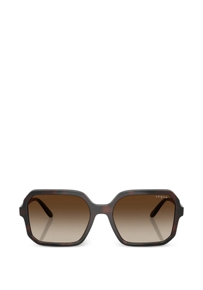 Vogue square-frame tortoiseshell-pattern sunglasses - Brown
