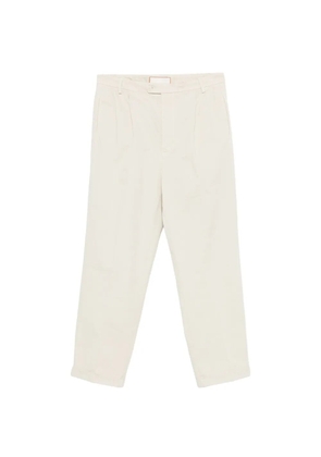BONHEUR belt-loop pleated trousers - Neutrals