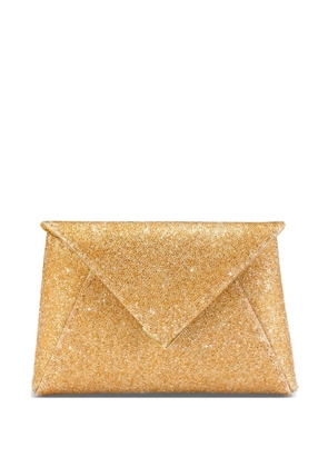 Tyler Ellis small Lee Pouchet crystal-embellished clutch bag - Gold
