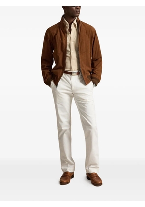 Polo Ralph Lauren button-down embroidered shirt - Neutrals