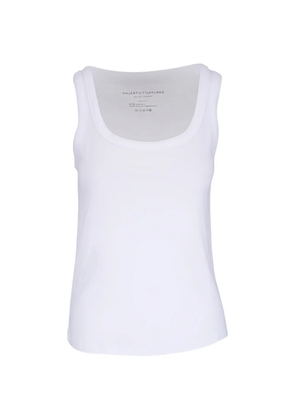 Majestic Filatures scoop-neck tank top - Silver