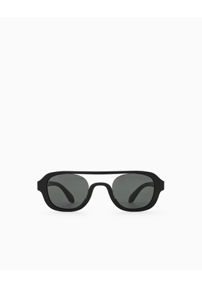 Irregular-shaped men's sunglasses