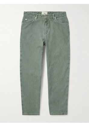 Folk - Barrel-Leg Jeans - Men - Green - UK/US 28