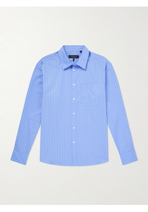 Rag & Bone - Striped Cotton-Poplin Shirt - Men - Blue - S