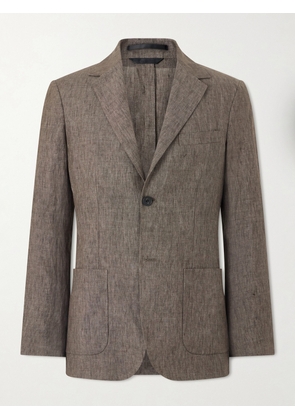 Sunspel - Linen Suit Jacket - Men - Brown - UK/US 38