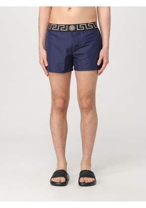 VERSACE Swimsuit Men color Blue 1