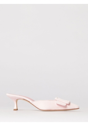 MANOLO BLAHNIK Shoes Woman color Pink