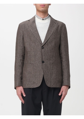 EMPORIO ARMANI Jacket Men color Brown