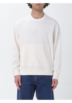 ARMANI EXCHANGE Sweatshirt Men color Yellow Cream