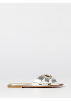 PINKO Heeled Sandal Woman color Silver