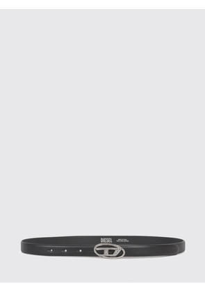 DIESEL Belt Woman color Black