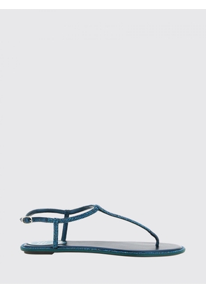 RENE CAOVILLA Heeled Sandal Woman color Green