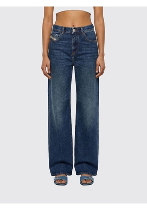 DIESEL Jeans Woman color White