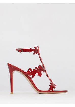 GIANVITO ROSSI Heeled Sandal Woman color Red