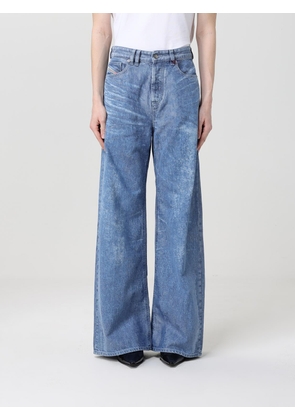 DIESEL Jeans Woman color Blue