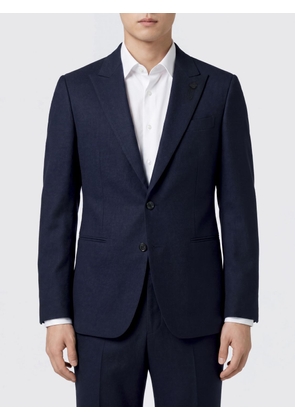 LARDINI Jacket Men color Blue