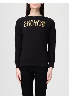 VERSACE JEANS COUTURE Sweatshirt Woman color Black