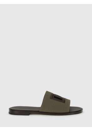 DOLCE & GABBANA Sandals Men color Military