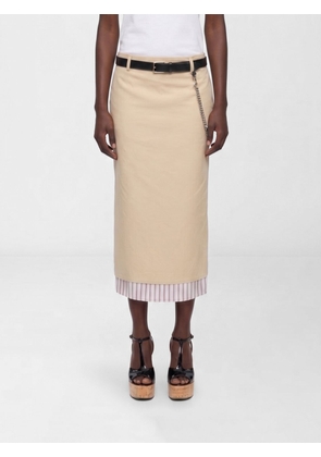 THE ATTICO Skirt Woman color Beige