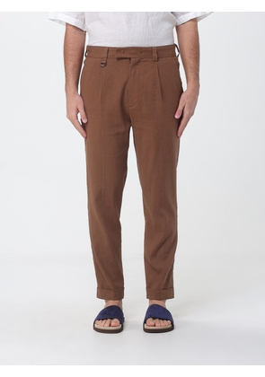 PAOLO PECORA Pants Men color Brown