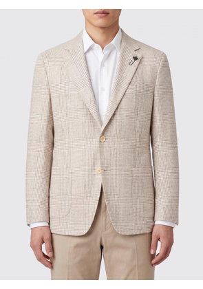 LARDINI Jacket Men color Nude