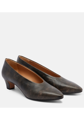 Calvin Klein Collection Bri leather pumps