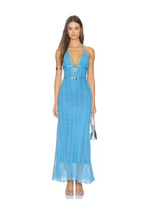 Capittana Ariel Maxi Dress in Blue. Size XS/S. Also in M/L.
