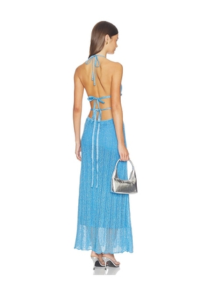 Capittana Ariel Maxi Dress in Blue. Size XS/S. Also in M/L.