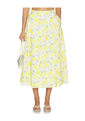 ASTR the Label Myria Skirt in White. Size XS. Also in S, M, L, XL.