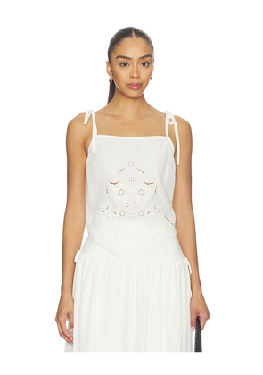 ASTR the Label Stevie Top in White. Size XS. Also in S, M, L, XL.