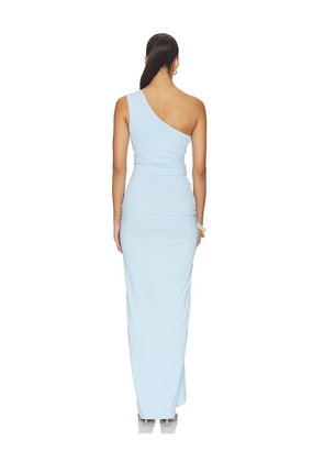 Baobab Canoa Maxi Dress in Blue. Size XS. Also in S, XL.