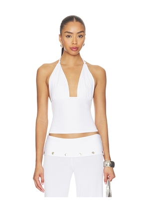 Bella Venice The Jade Top in White. Size XS. Also in S, M, L.