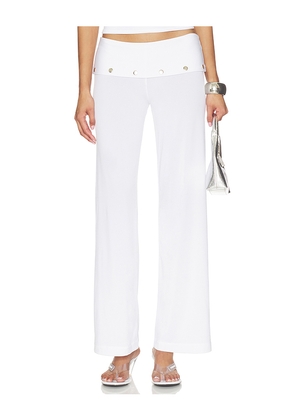 Bella Venice The Liza Pant in White. Size XS. Also in S, M, L.