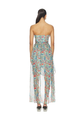 Amanda Uprichard Aurelia Maxi Dress in Cream. Size XS. Also in L, M, S, XL.