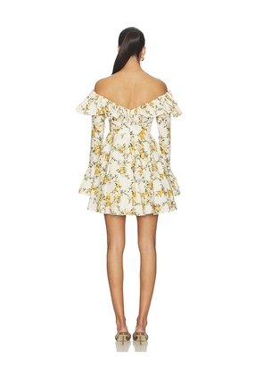 Agua by Agua Bendita Verso Valle Dress in Cream. Size XS. Also in M, S.