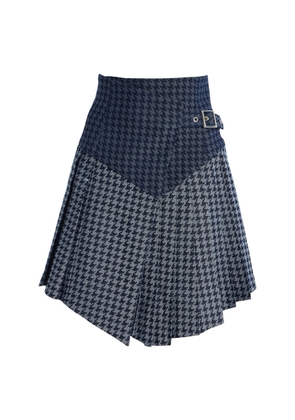 Tolu Coker Kilt Pleated Cotton Mini Skirt - Moda Operandi
