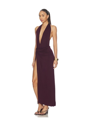Flook The Label Baya Dress in Purple. Size S. Also in M, XS.