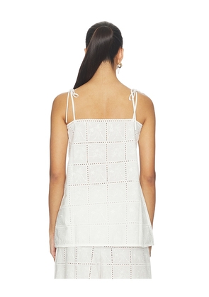 FAITHFULL Mora Top in White. Size XS. Also in L, M, S, XL.