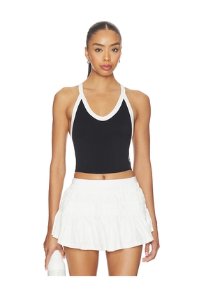 Free People x FP Movement All Clear Vneck Colorblock Cami Top in Black & White. Size XS. Also in .
