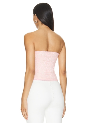 MORE TO COME Janette Tube Top in Pink. Size S. Also in M.