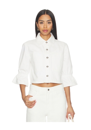 LAMARQUE Carolina Jacket in White. Size S. Also in M, L.
