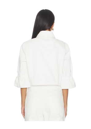 LAMARQUE Carolina Jacket in White. Size S. Also in XS, M, L.