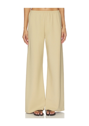 La Ligne Crepe Colby Pants in Beige. Size S. Also in XS, M, L, XL.