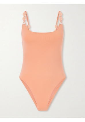 Eres - Catwalk Bead-embellished One-piece - Orange - FR 36,FR 38,FR 40,FR 42,FR 44