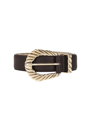 petit moments Modern Rodeo Belt in Chocolate. Size XS/S. Also in M/L.