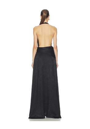 Sonya Moda Zephyr Gown in Black. Size S. Also in L, M, XS.