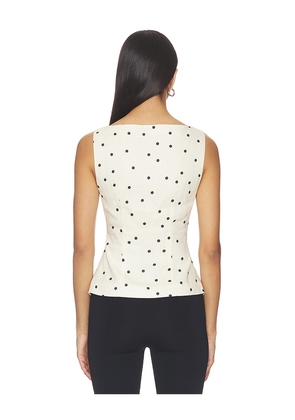Tularosa Adalyn Vest Top in Ivory. Size XS. Also in L, M, S.